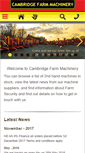 Mobile Screenshot of cambridgefarmmachinery.co.uk
