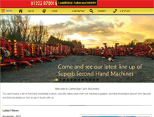 Tablet Screenshot of cambridgefarmmachinery.co.uk